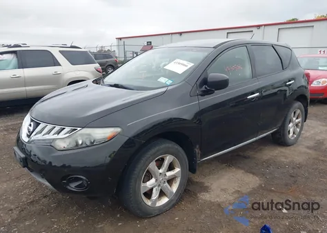 2009 Nissan Murano S из США, поврежденный, VIN JN8AZ18W89W127280